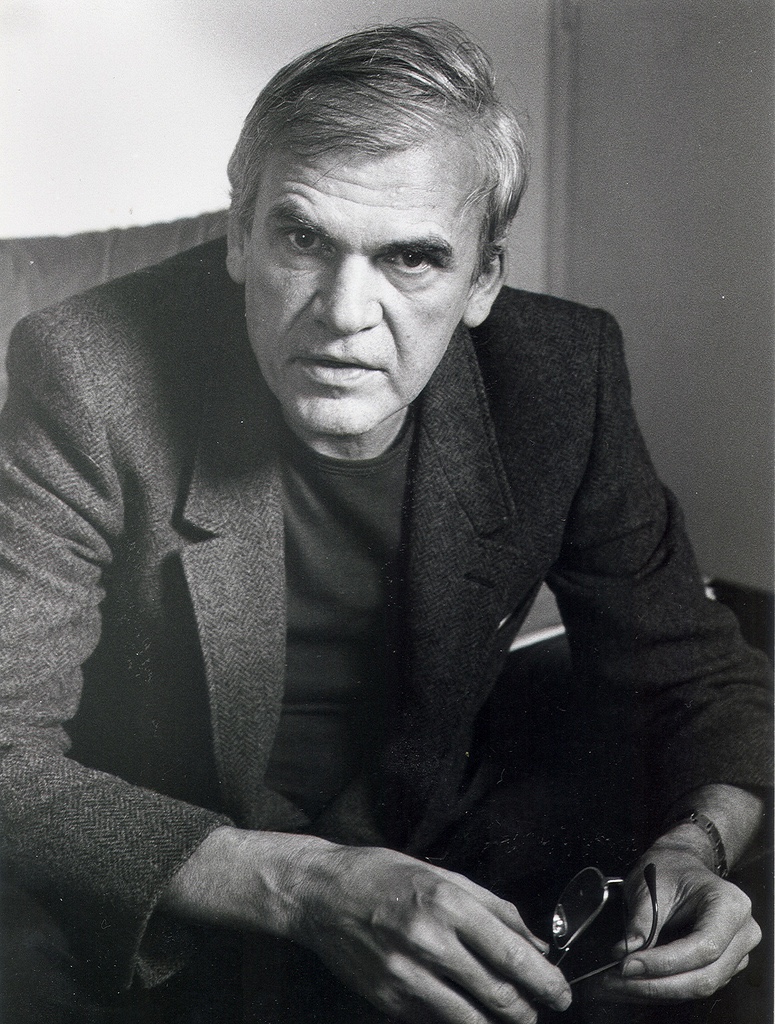 a picture of milan kundera
